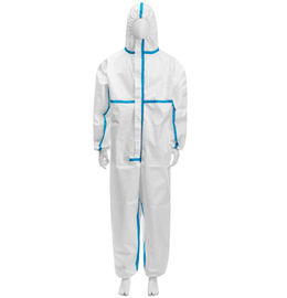 لباس محافظ یکبار مصرف شخصی کامل بدن برای مواد کامپوزیت بیمارستان 78G