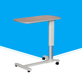 روی چرخ های تاشو روی میز تخت ، میز تخت بیمارستان قابل تنظیم با ارتفاع