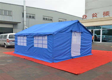 چادر اضطراری ارتش / بیمارستان گسترش یافته 30 Sqm منطقه UV مقاوم در برابر رنگ آبی