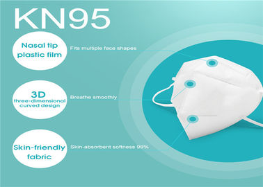 ماسک پزشکی یکبار مصرف یکبار مصرف N95 تنفس بالا Leltblown Filteration Layer Layer