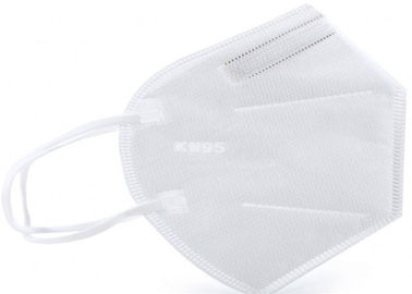ماسک پزشکی یکبار مصرف غیر حساسیت KN95 مقاومت در برابر تنفس کم الاستیک