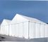 ساختمانهای بزرگ چادر موقت نسوز ، خیمه های پارچه PVC Marquee White Tent