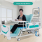 تخت های قابل تنظیم بیمارستان پرستاری فلزی محافظ ABS با 4 چرخ