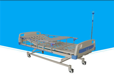 500 - 780 میلی متر تخت بیمارستان قابل حمل ، تختخواب قابل تنظیم تاشو با پایه IV